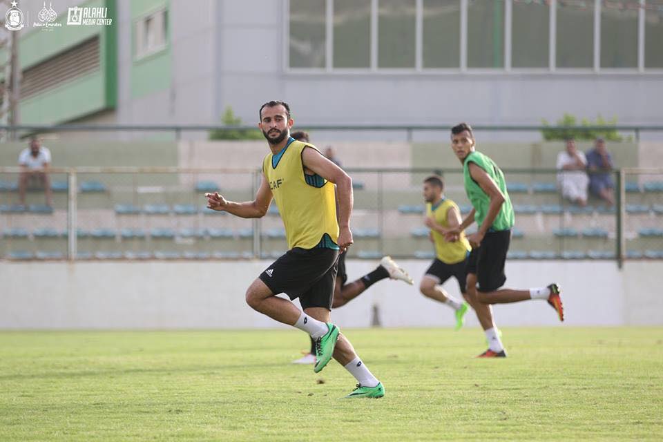 بالصور | الأهلي طرابلس يواصل استعداداته لمواجهة الاتحاد