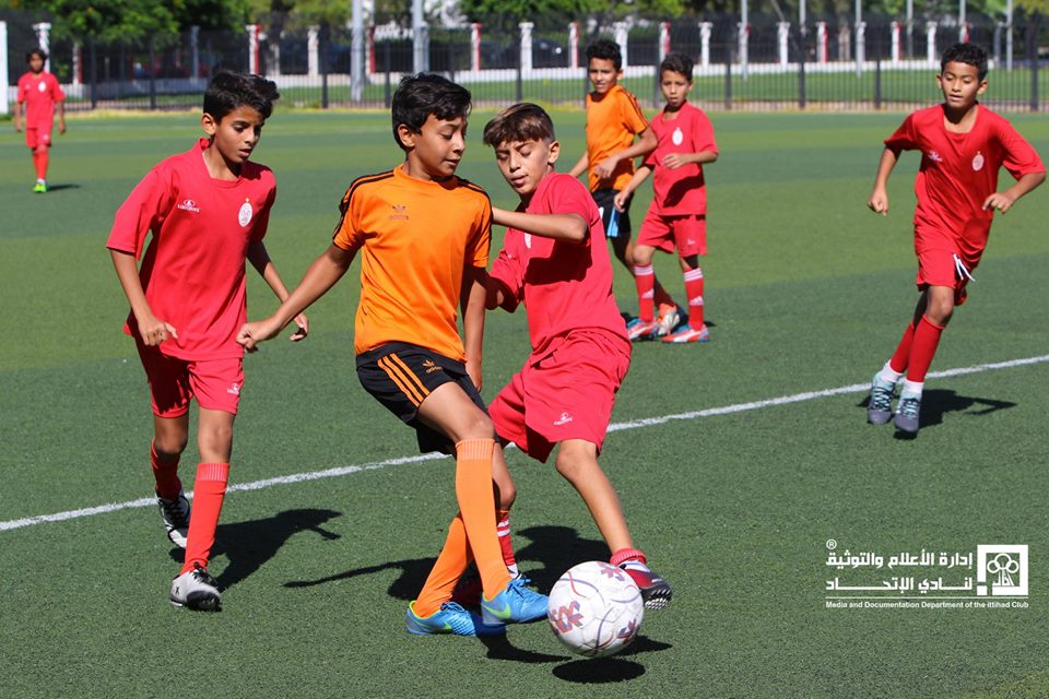 بالصور | براعم الاتحاد تهزم الاندماج وديا