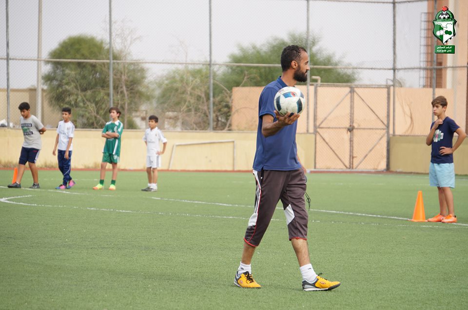 بالصور| تدريبات براعم خليج سرت بالمدينة الرياضية