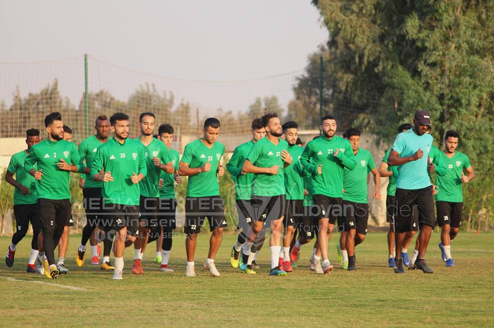 بالصور| النصر يخوض حصة تدريبية مسائية بالقاهرة استعداد لمواجهة الهلال جوبا