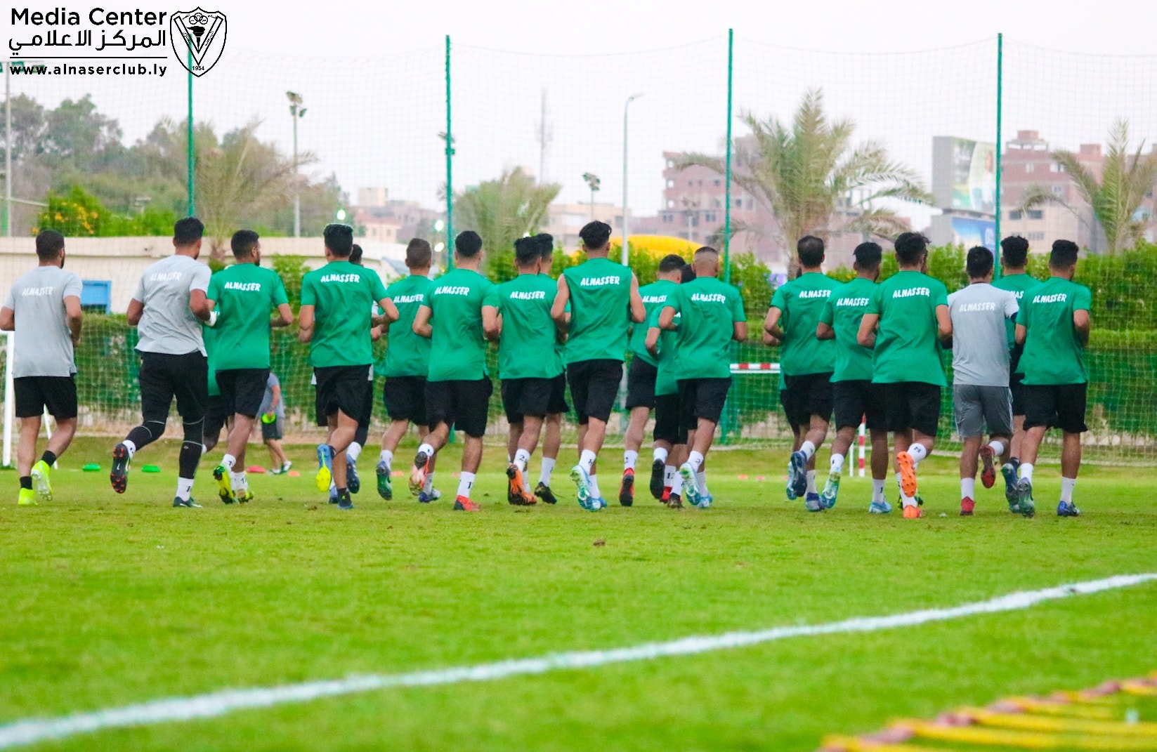 بالصور | النصر يواصل تدريباته استعدادًا لمواجهة الرجاء المغربي بأبطال أفريقيا