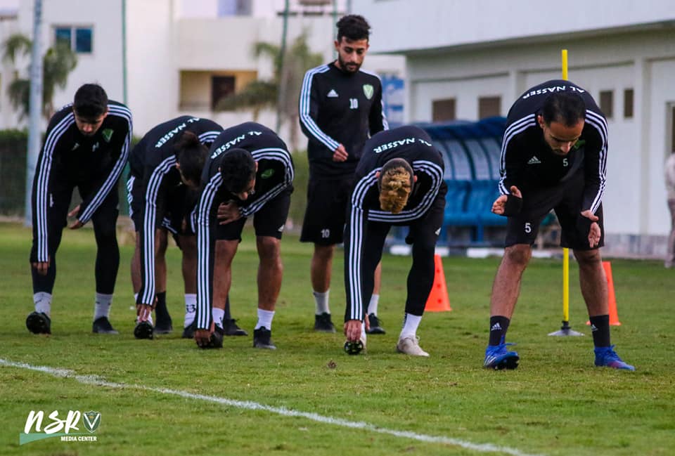 بالصور | تدريبات بدنية وتكتيكية في مران النصر استعدادًا لدجوليبا 