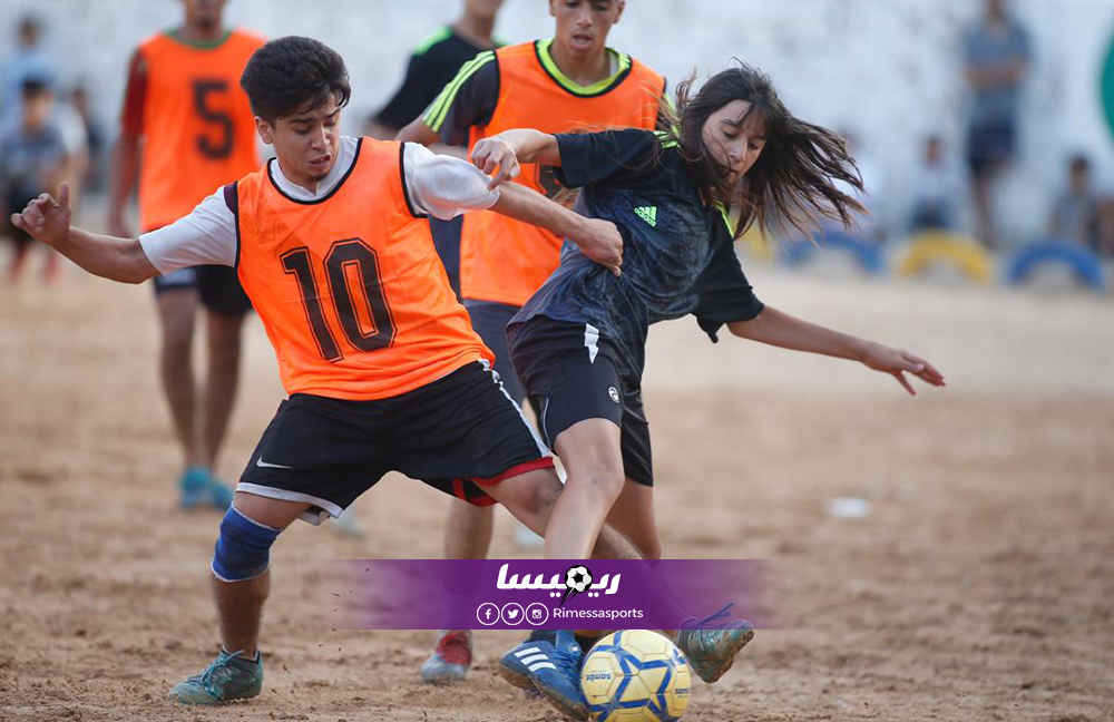 خاص بالفيديو والصور | السراج يتعادل مع الغرارات بدوري المرحوم عادل الشحمة