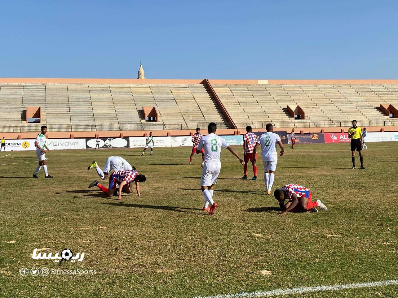 التعادل السلبي يحسم الشوط الأول في مصراتة.. ويعقوب عبدالله يهزّ شباك رفيق في صبراتة