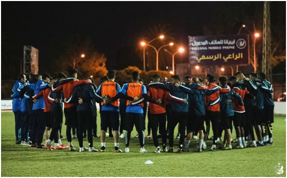 فريق الأهلي بنغازي يخوض آخر تدريباته اليوم ويسافر غداً لملاقاة “وفاق سطيف” الجزائري